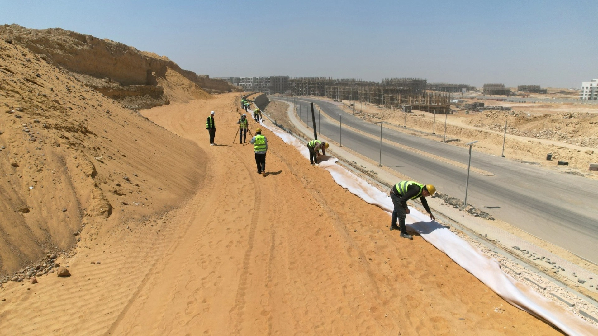 Palm Hills New Cairo Keystone Walls