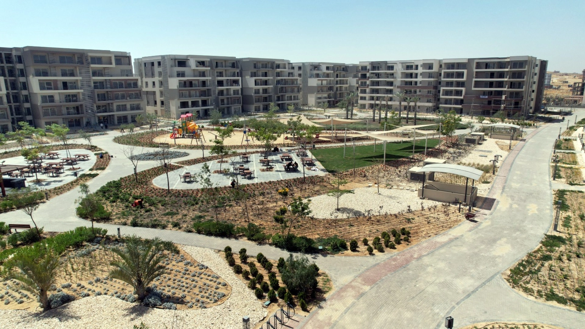 Palm Hills New Cairo Apartment Buildings
